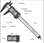 Ditron Electronic Digital Vernier Caliper 150mm Carbon Fiber Composites Measuring Tool