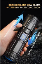 🔦LED Rechargeable Tactical Laser Flashlight