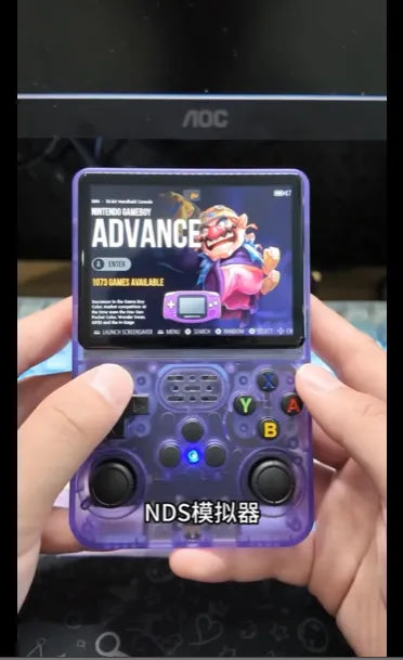 R36S Handheld Game Console Linux EE System 64GB 15000 Games